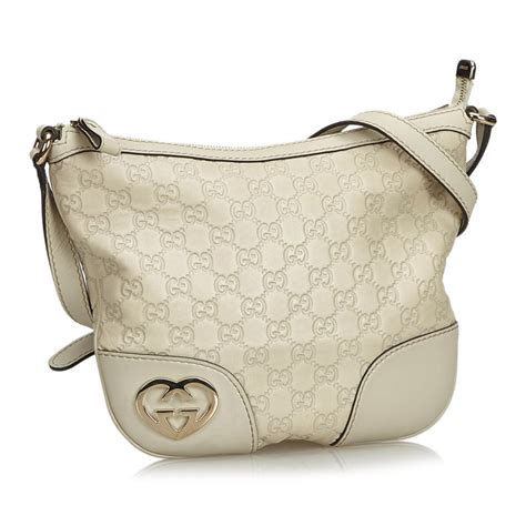 borsa bianca gucci vintage|Gucci Borse .